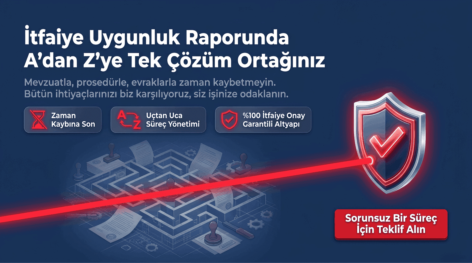 İtfaiye Uygunluk Raporu Almanın En Hızlı, En Masrafsız ve Garantili Yolu